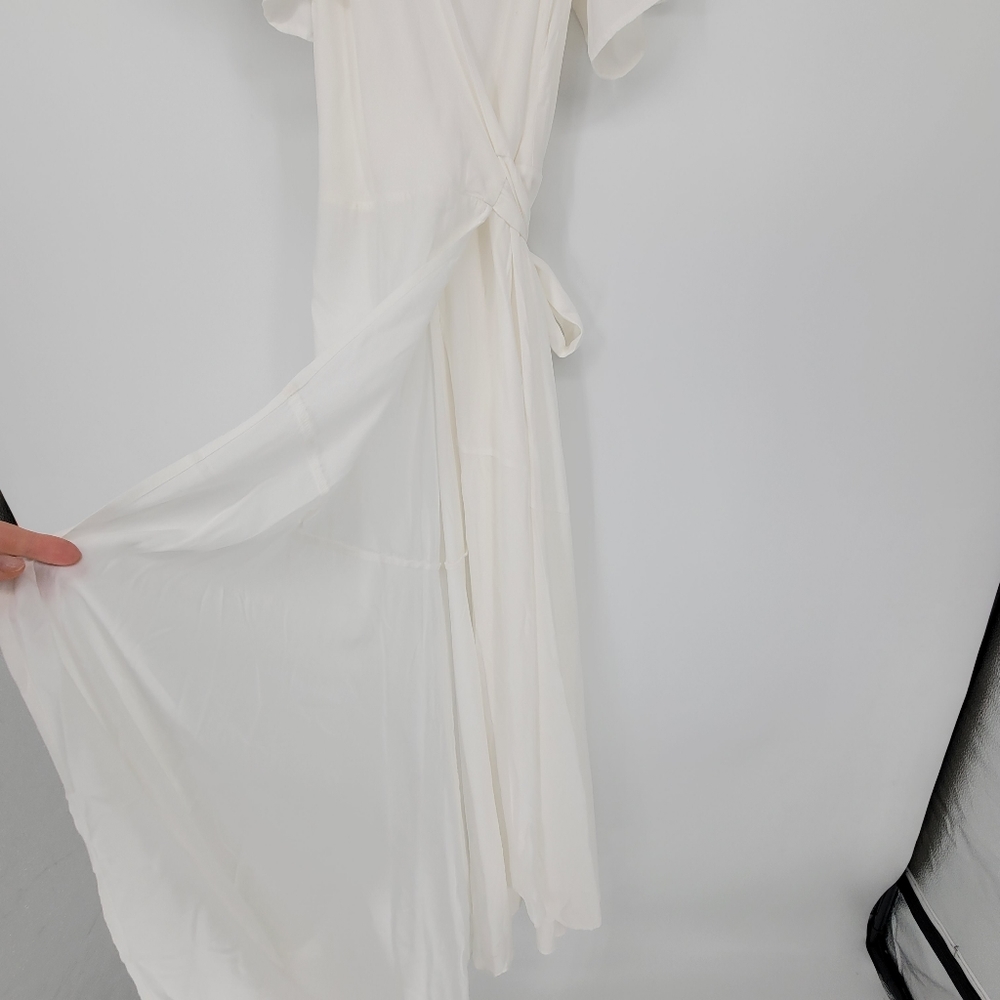 L*Space Cream Off-Shoulder High Low Dress - Picture 6 of 8